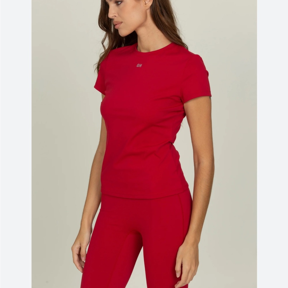 Gold.Hinge GH Red Active Tee, size XL - Picture 2 of 7